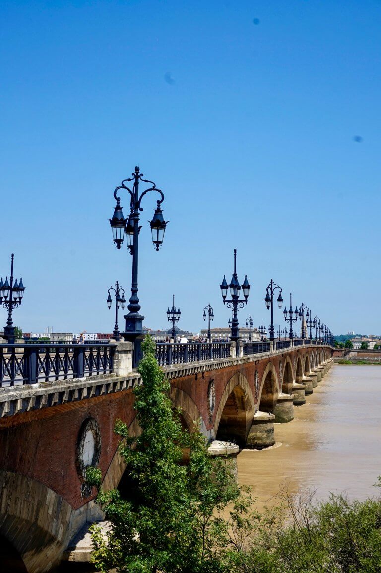 Ponte de Pierre in Bordeaux