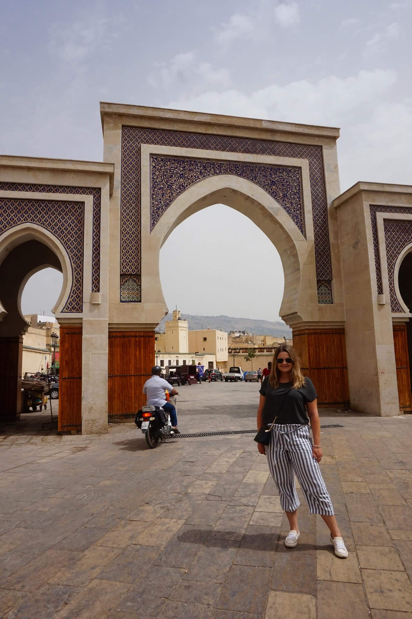 gates of the city in fes morocco