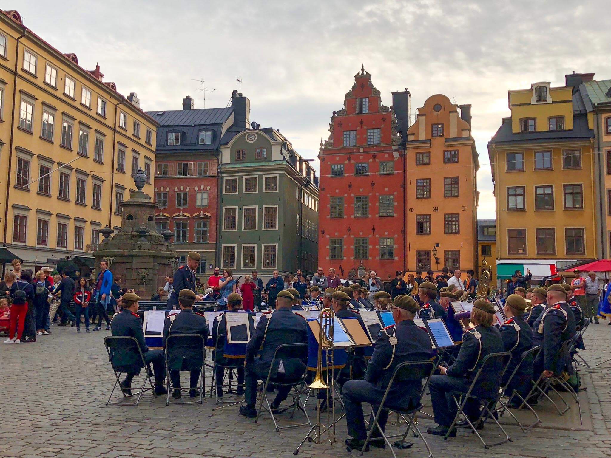 music playing in stockholm