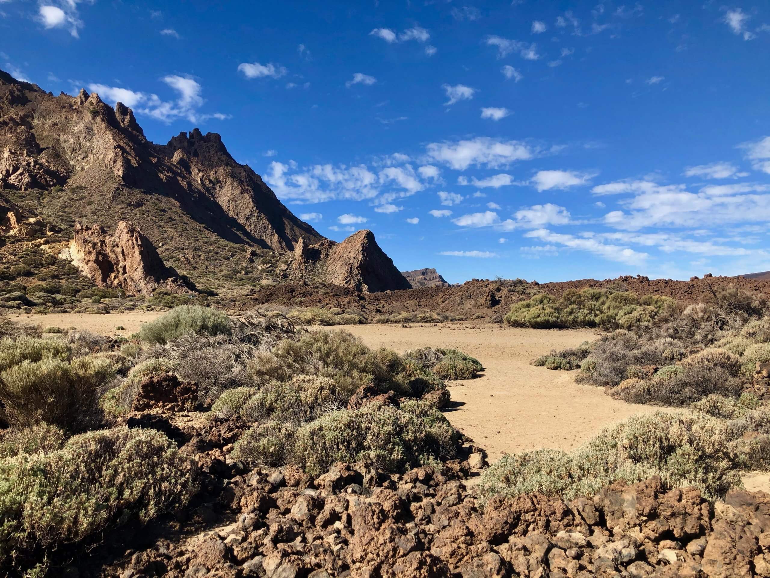 desert in tenerife spain