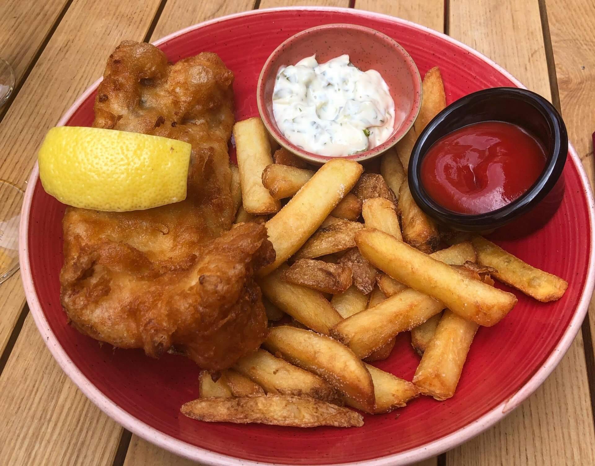 Fish and chips in ireland