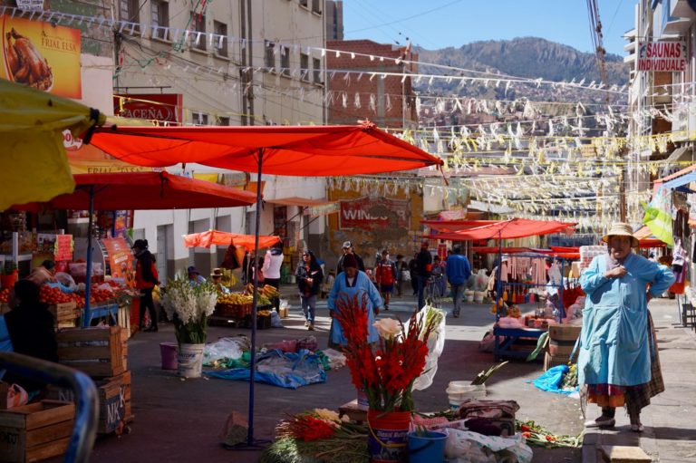 mercado rodriguez in la paz bolivia