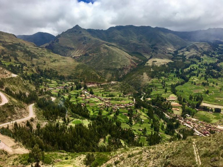 views of sacred valley